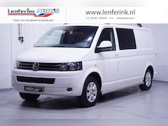 Volkswagen Transporter - 2.0 TDI 140 pk L2 Dubbel Cabine Airco, Trekhaak PDC V+A, 16" LMV, Cruise Control, 5-Zits