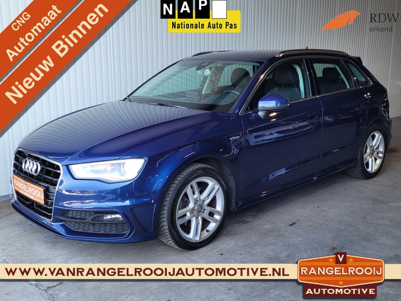 Audi A3 Sportback - 1.4 TFSI Ambition Pro Line S 1.4 TFSI Ambition Pro Line S g-tron - AutoWereld.nl