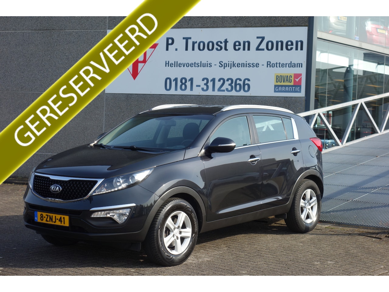 Kia Sportage - 1.6 GDI BusinessLine NAVIGATIE/CLIMATRONIC-AIRCO/PARKEERCAMERA&SENSOREN/BLUETOOTH/CRUISE C - AutoWereld.nl