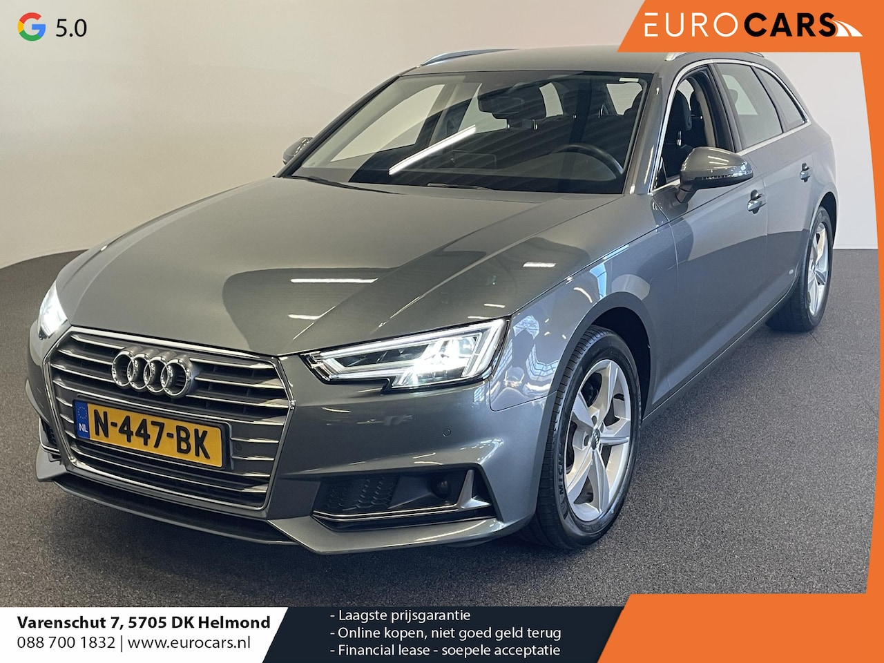 Audi A4 Avant - 40 TFSI 190pk S-Tronic Sport hybride Climate Control Elektrisch bedienbare achterklep Crui - AutoWereld.nl