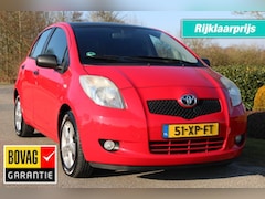 Toyota Yaris - 1.3 VVTI 87pk Luna leer/ECC/cruise/trekhaak 5-deurs