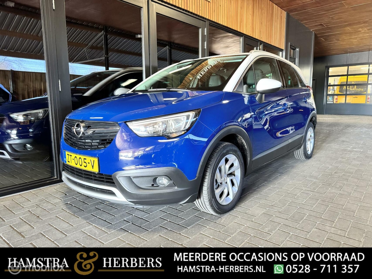 Opel Crossland X - 1.2 Turbo Innovation blauw - AutoWereld.nl