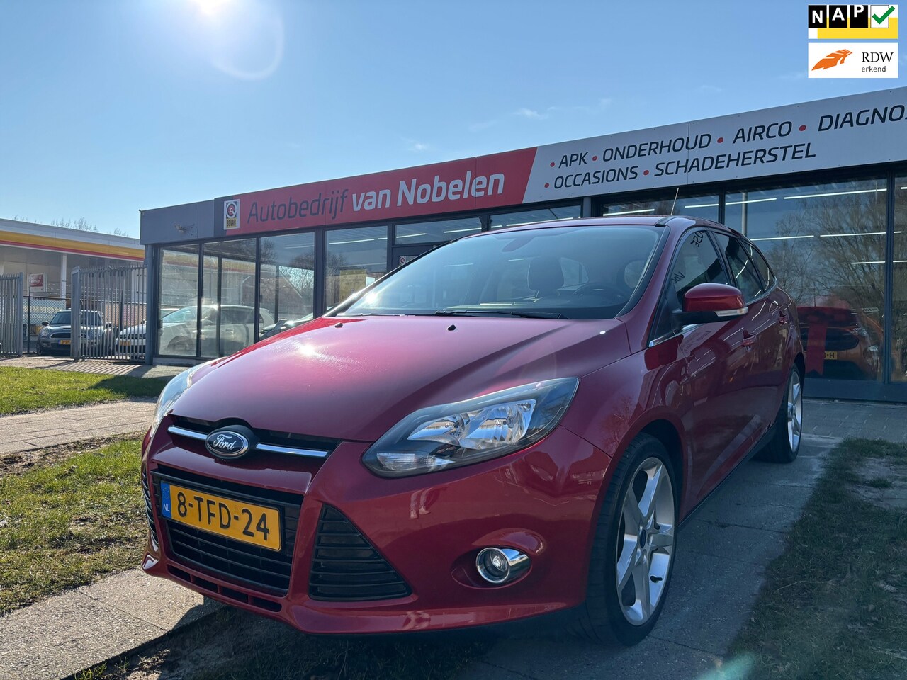 Ford Focus Wagon - 1.0 EcoBoost Titanium|NAVI|CRUISE CONTROL|ACHTERUITRIJCAMERA|ISOFIX - AutoWereld.nl