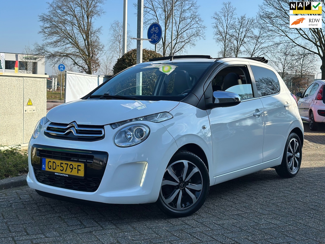 Citroën C1 - 1.2 PureTech Airscape Shine cabriolet 2e eigenaar sport - AutoWereld.nl