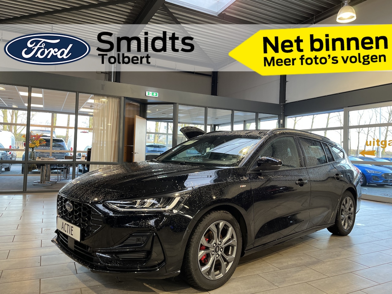 Ford Focus Wagon - EcoBoost Hybrid 155 pk ST Line X | Pano | Winter Pack | AGR | Adapt. cruise | Camera I HUD - AutoWereld.nl