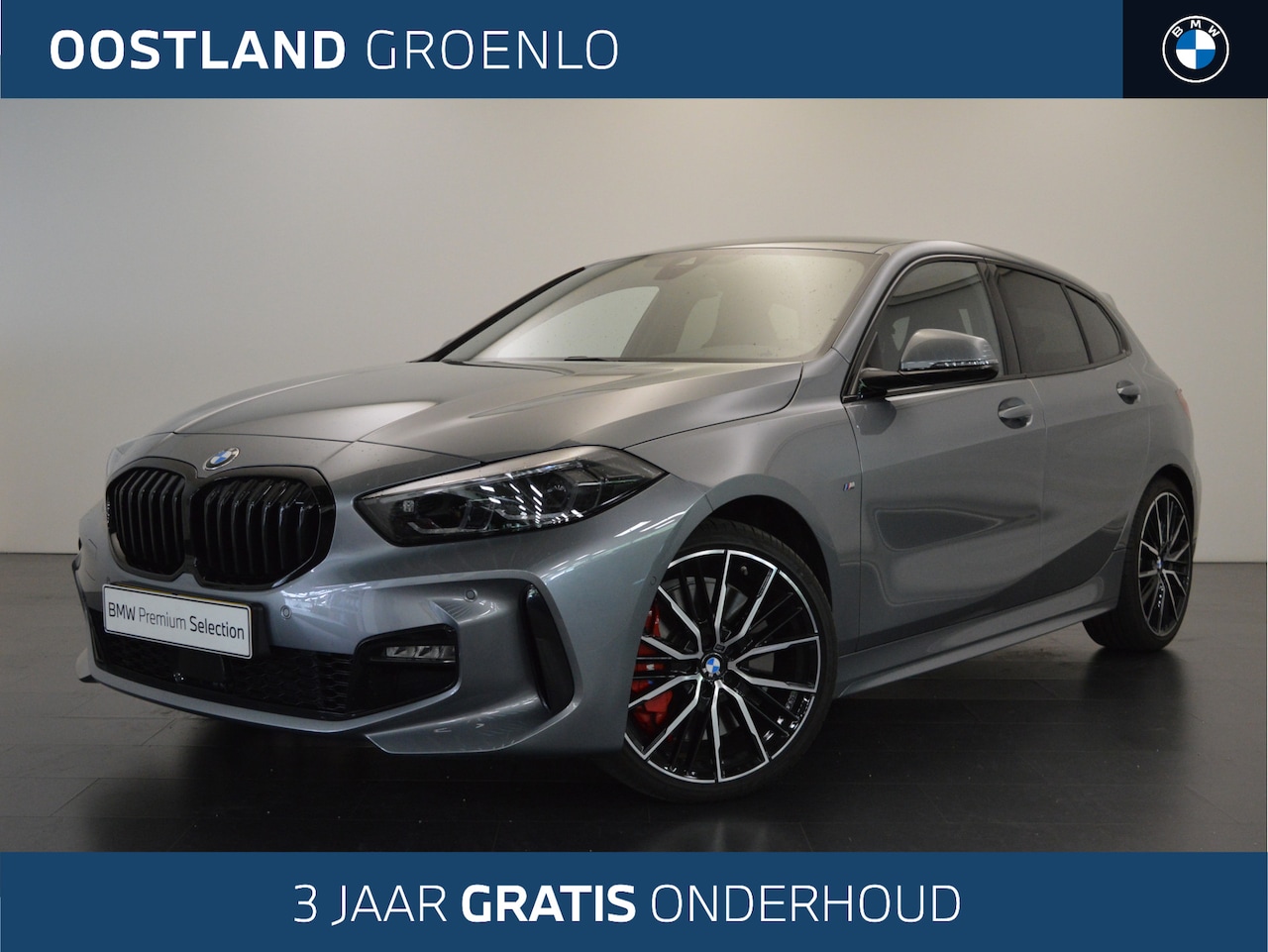 BMW 1-serie - 118i High Executive M Sport (incl. 3 jaar gratis onderhoud) / M Sportstoelen / Adaptieve L - AutoWereld.nl