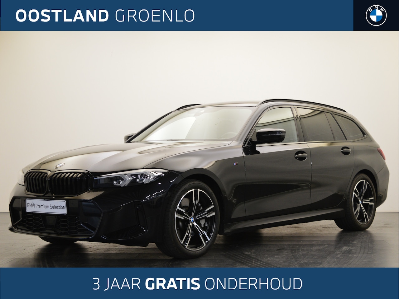 BMW 3-serie Touring - 330i Executive M Sport (incl. 3 jaar gratis onderhoud) / Sportstoelen / Stoelverwarming / - AutoWereld.nl