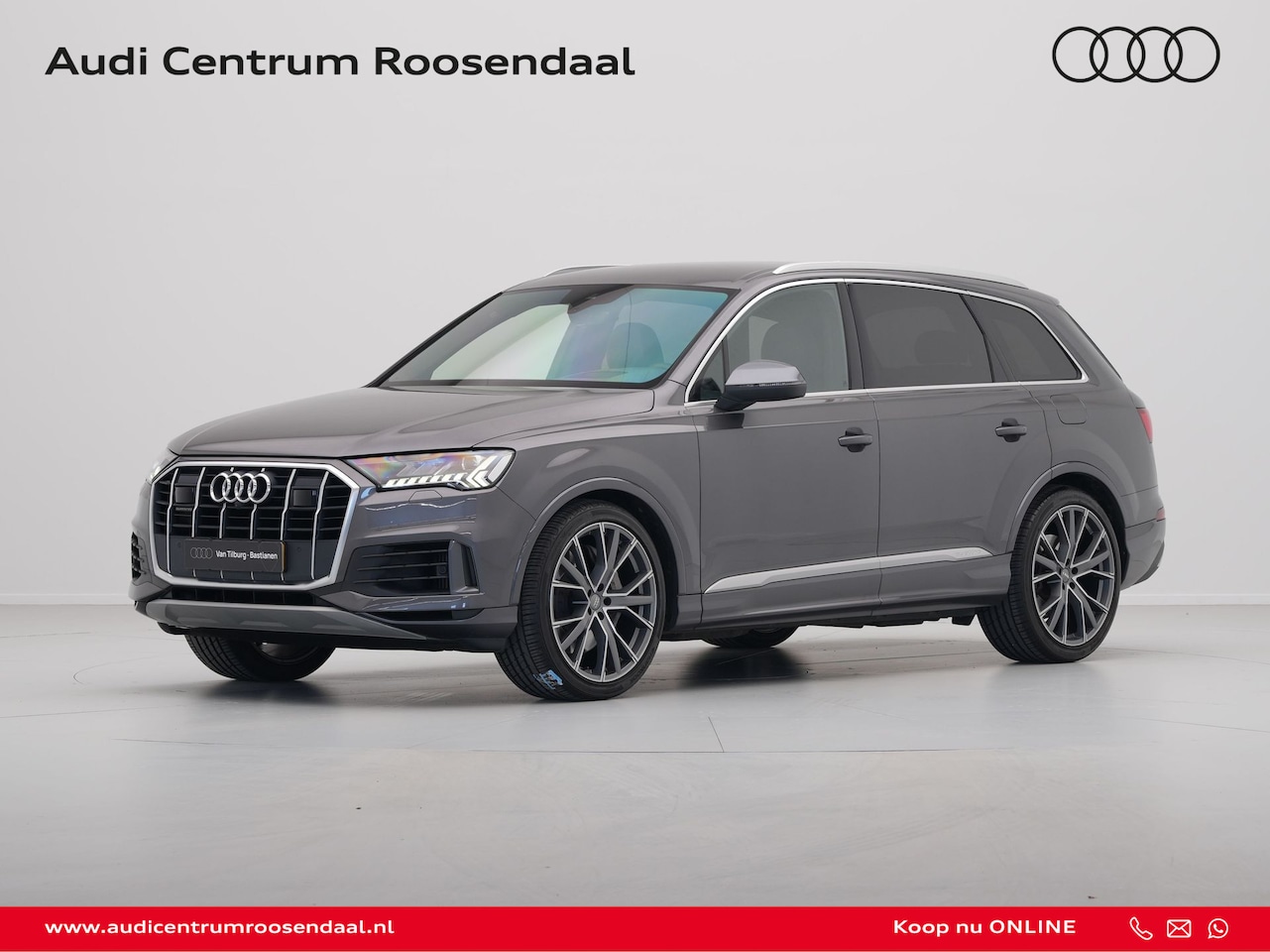 Audi Q7 - 55 TFSI e 340pk quattro Pro Line Plus B&O Trekhaak Luchtvering - AutoWereld.nl