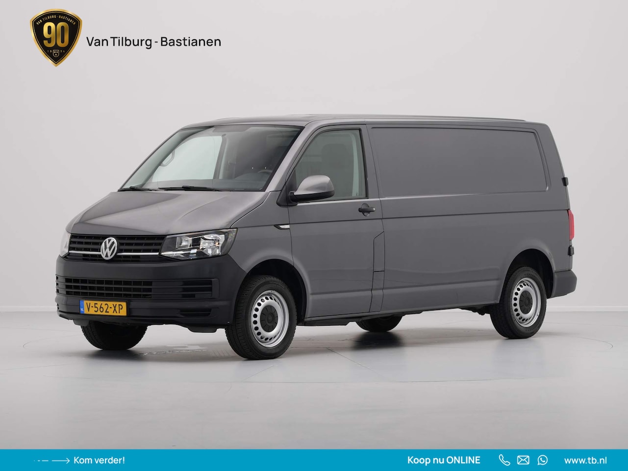 Volkswagen Transporter - 2.0 TDI 102pk L2H1 Trendline Navigatie Camera Cruise Trekhaak - AutoWereld.nl