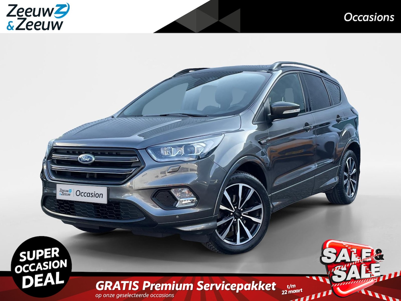 Ford Kuga - 1.5 EcoBoost ST Line | Xenon | Trekhaak | Achteruitrijcamera | Voorruitverwarming | Dealer - AutoWereld.nl