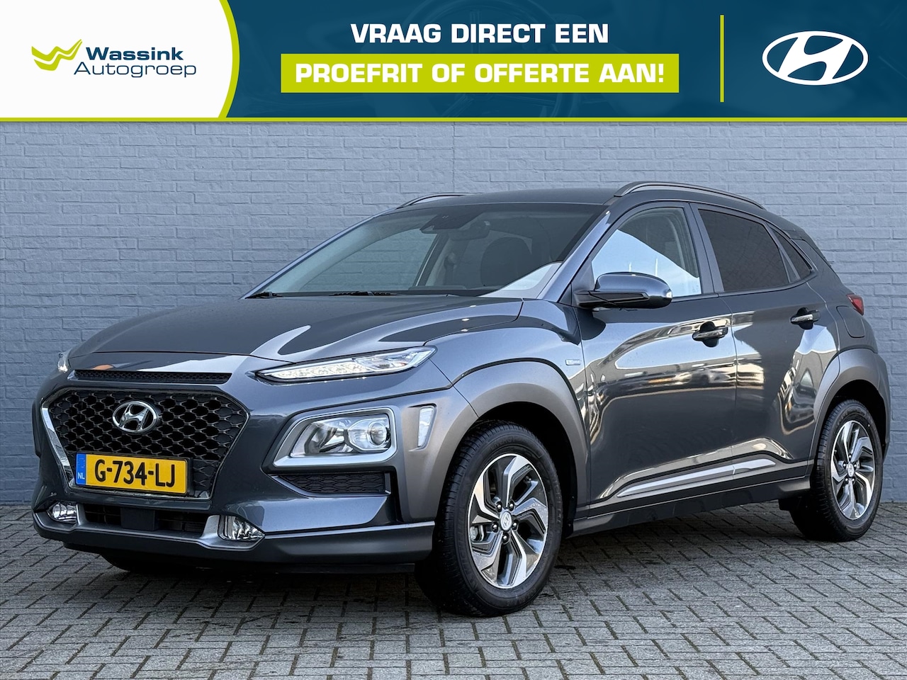 Hyundai Kona - GDI 105pk HEV 2WD Aut. Fashion | 16 Inch Lichtmetalen velgen - AutoWereld.nl