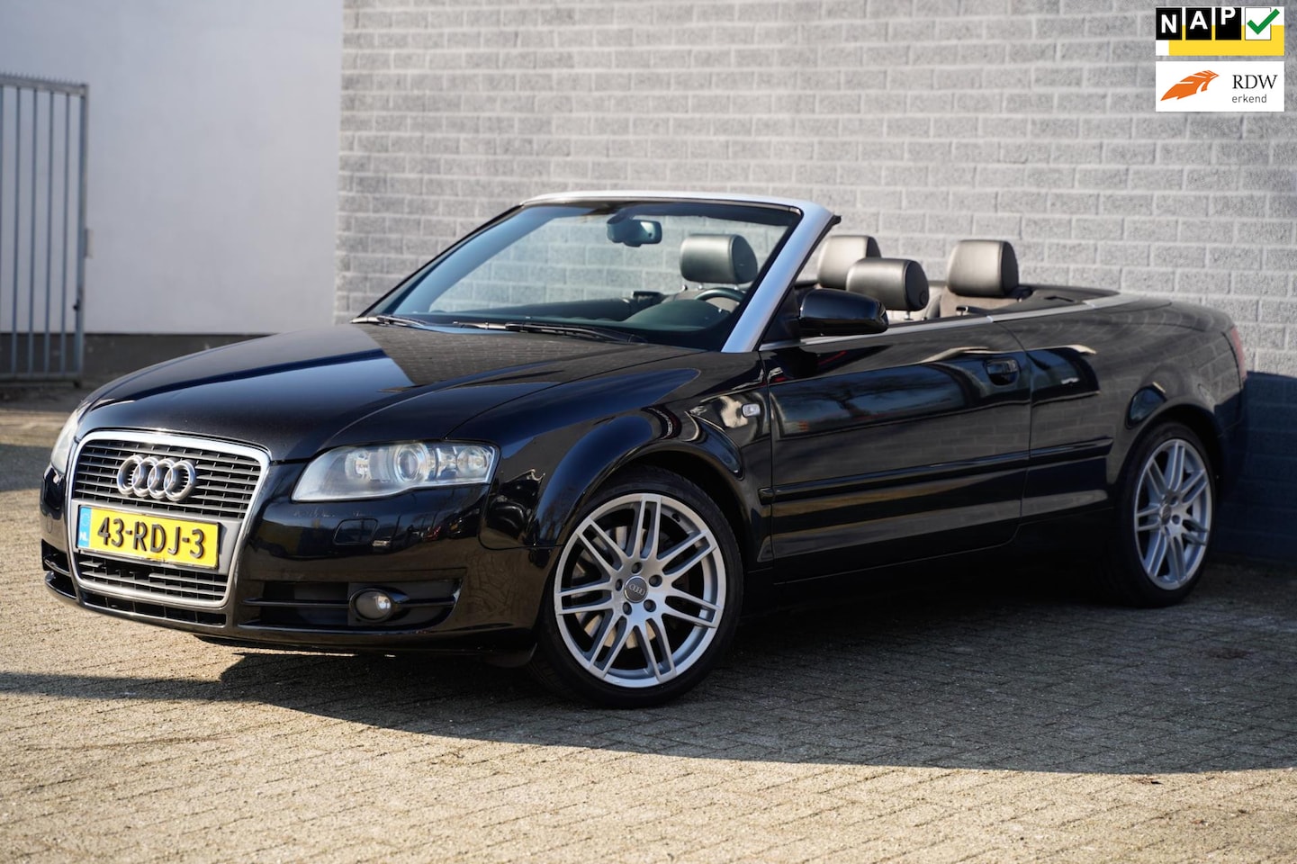 Audi A4 Cabriolet - 2.0 TFSI Pro Line Cabrio, Youngtimer, Cruise, NAP - AutoWereld.nl