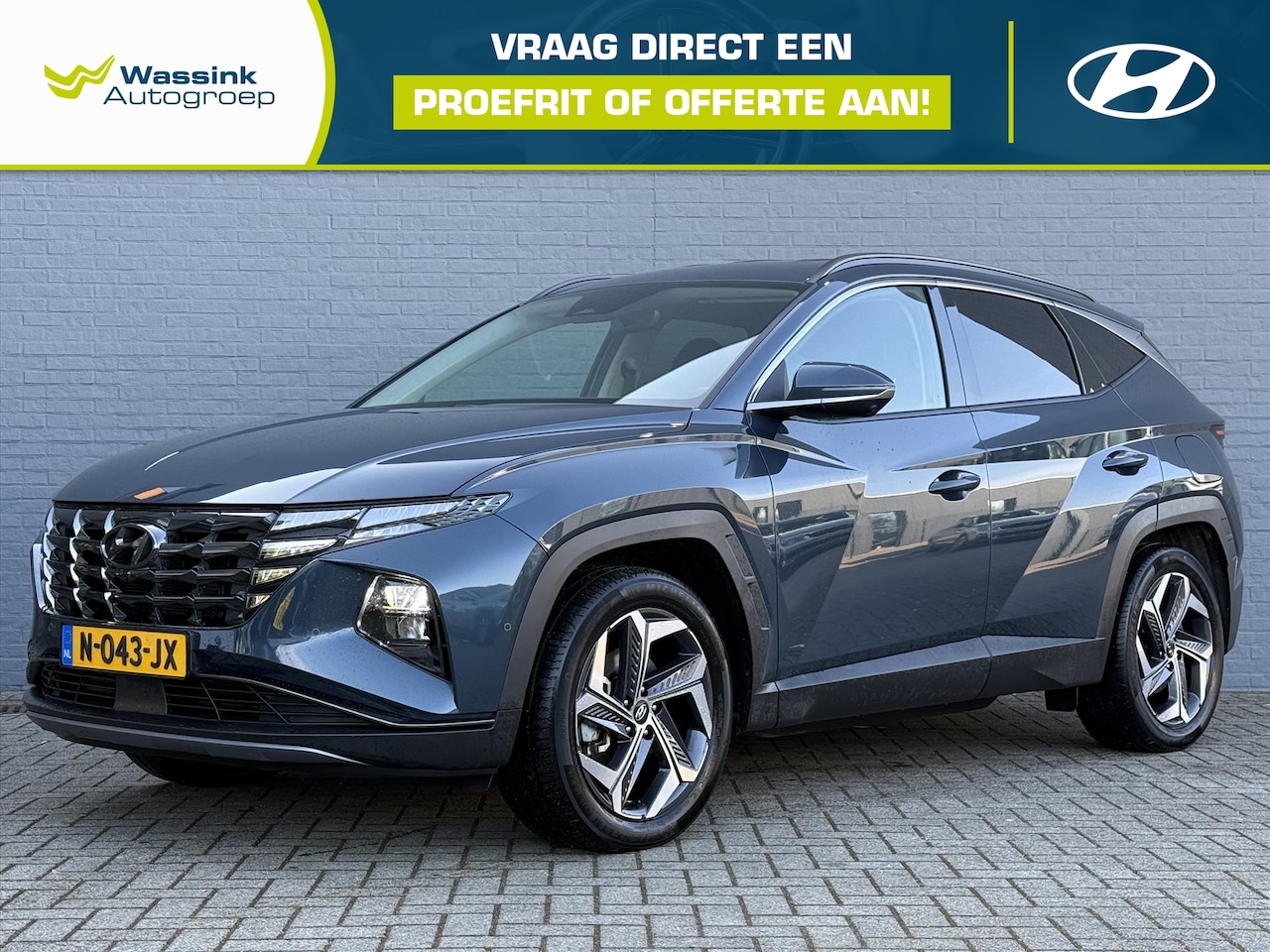 Hyundai Tucson - 1.6 T-GDi PHEV 265pk AWD Aut. Premium | Trekhaak | Stoel & Stuurverwarming | - AutoWereld.nl