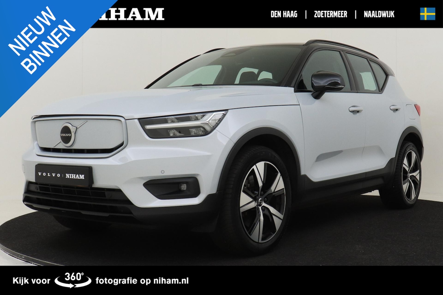 Volvo XC40 - RECHARGE P8 AWD R-DESIGN -CAMERA|POWER-SEATS|WARMTEPOMP|ADAP.CRUISE|CLIMATE|BLIS - AutoWereld.nl