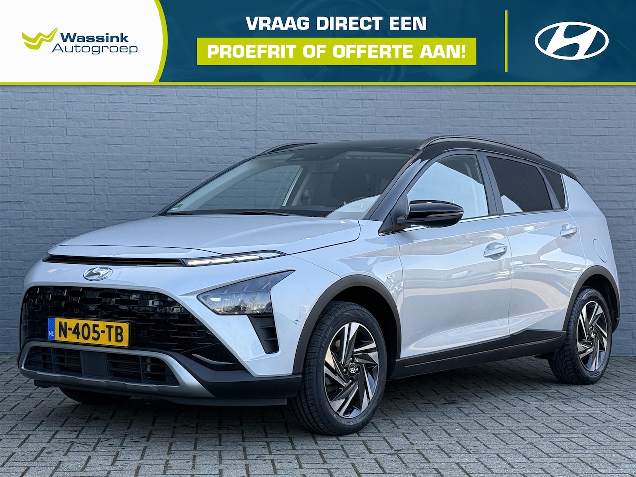 Hyundai Bayon - 1.0 T-GDI 48V 100PK Premium | Climate Control | Stoelverwarming | Privacy Glass - AutoWereld.nl