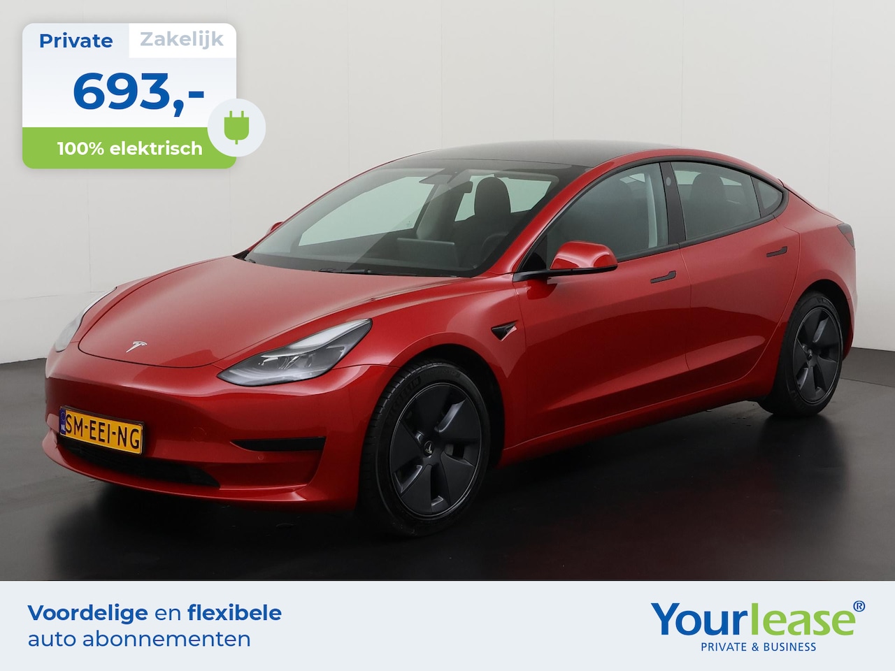 Tesla Model 3 - Standard RWD Plus 60 kWh | All-in 693,- Private Lease | Zondag Open! - AutoWereld.nl