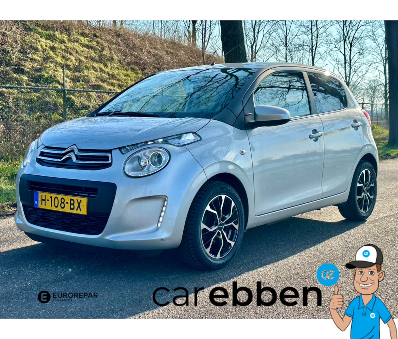 Citroën C1 - 1.0 VTi Feel | Airco | Lichtmetalen velgen | Bluetooth | LED - AutoWereld.nl