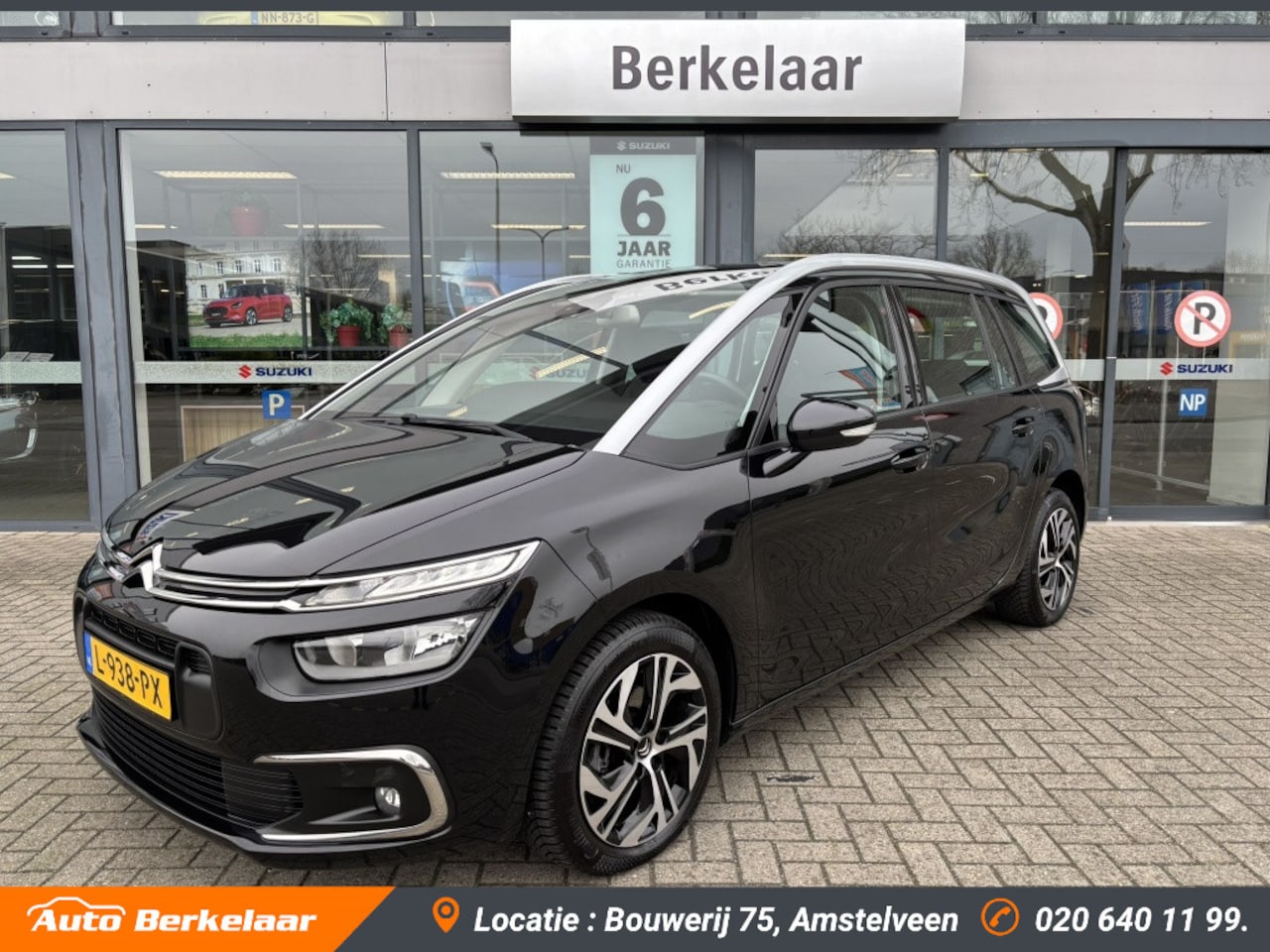 Citroën Grand C4 SpaceTourer - 1.2 PureTech Business | Navigatie | Automaat | 7-persoons | Acht - AutoWereld.nl