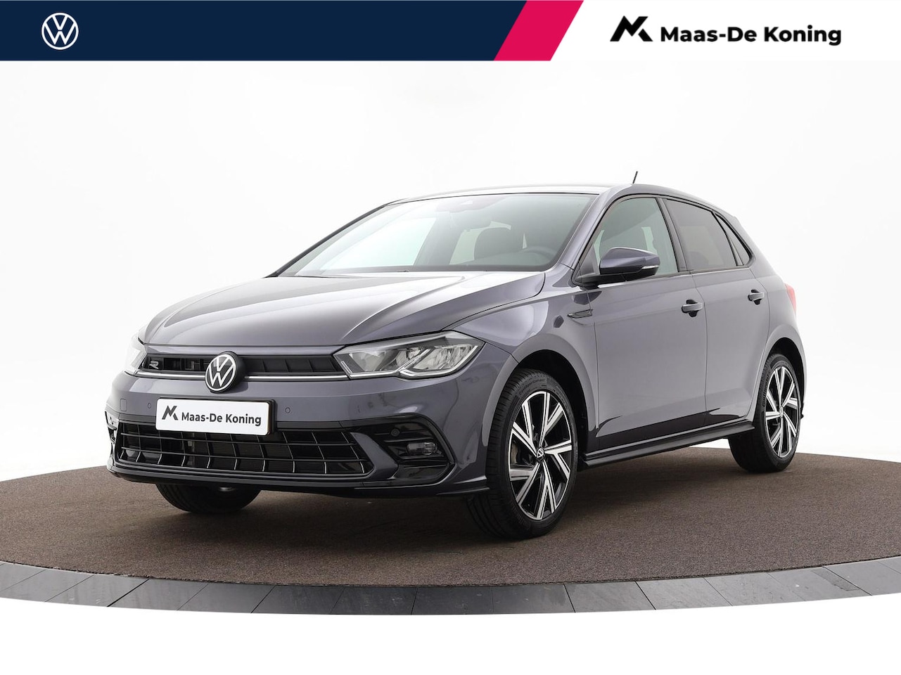 Volkswagen Polo - 1.0 Tsi 95pk DSG R-Line · ACC · App-Connect · P-Sensoren · Navi · Stoelverwarming · 17'' I - AutoWereld.nl