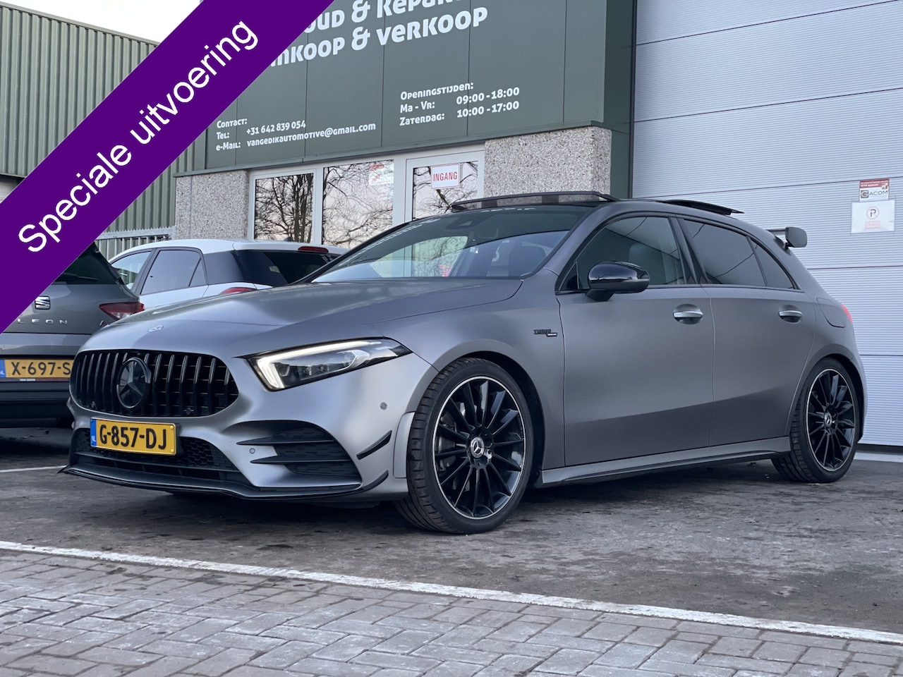 Mercedes-Benz A-klasse - 220 Launch Edition Premium Plus A35 Pakket Full Option Nap - AutoWereld.nl