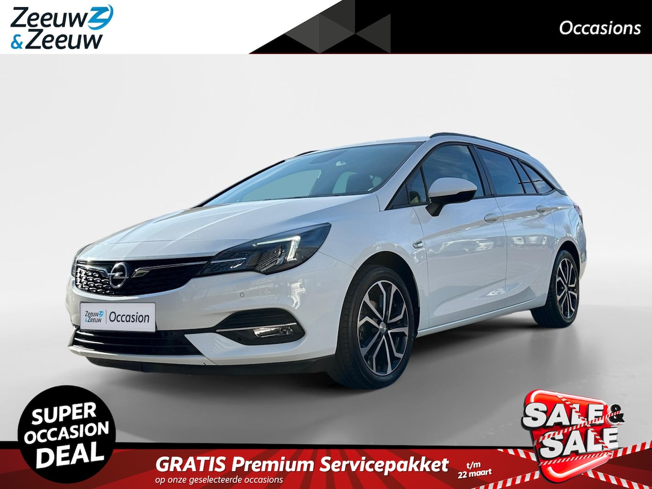 Opel Astra Sports Tourer - 1.2 Business Executive Navigatie | Camera | LED Verlichting | 12 MAANDEN BOVAG GARANTIE! - AutoWereld.nl