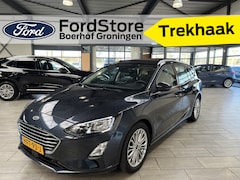 Ford Focus Wagon - EcoBoost Hybrid 125PK Titanium X Business Elektr trekhaak I Panoramadak I Winter Pack I 17