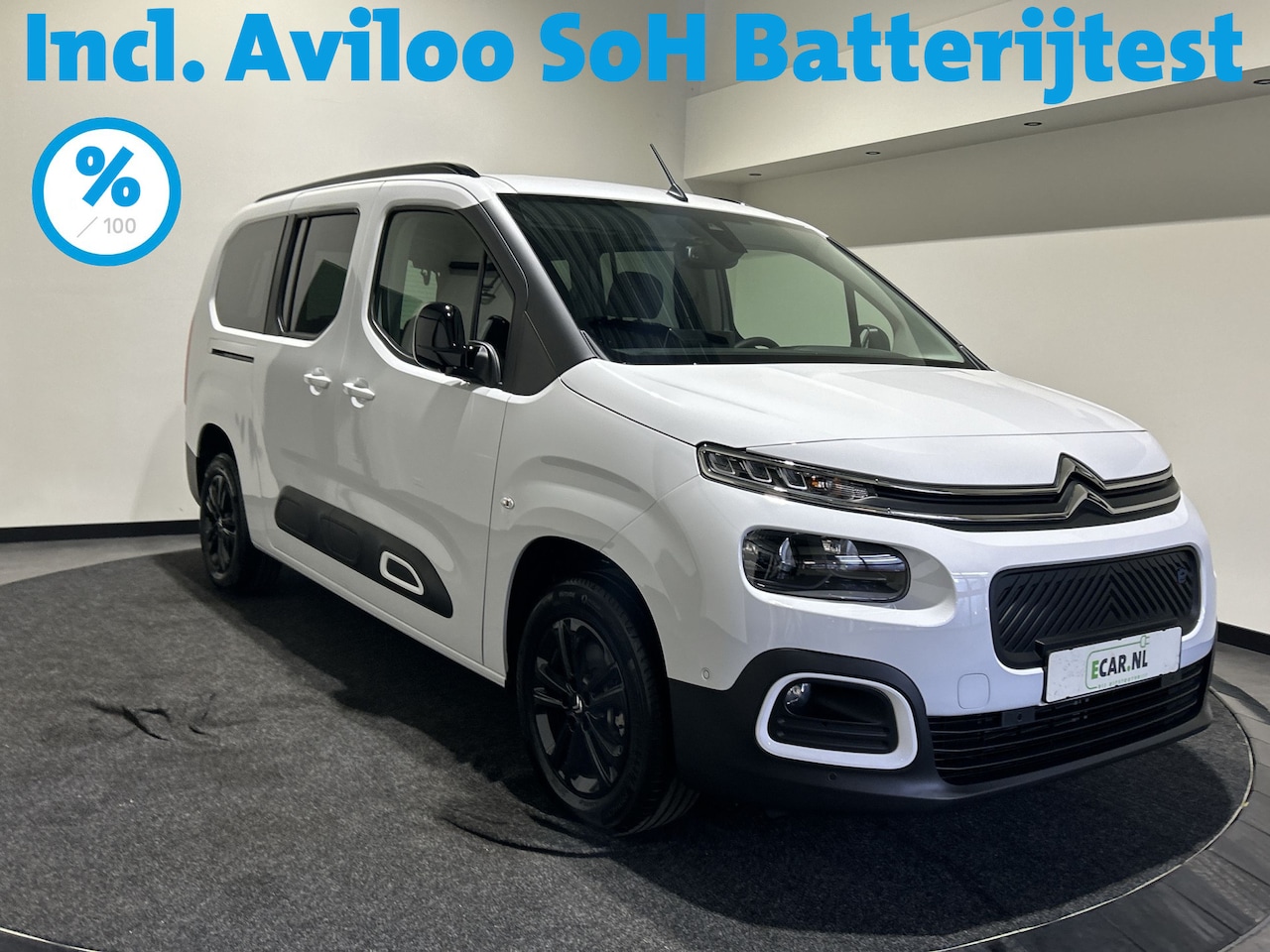 Citroën ë-Berlingo XL - Shine 50 kWh | 11 kw 3-fase lader! | Park assist pakket | Navigatie pakket | Winterpakket - AutoWereld.nl