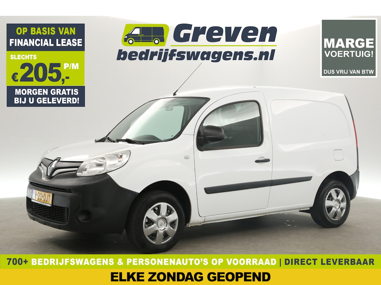 Renault Kangoo - 1.5 dCi Energy Luxe L1H1 | MARGE! l Airco Trekhaak Parkeersensoren Elektrpakket - AutoWereld.nl