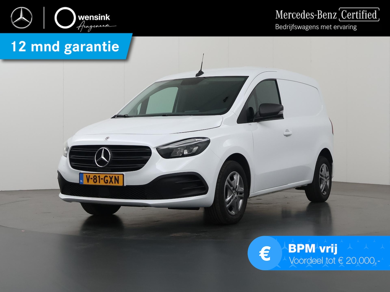 Mercedes-Benz Citan - 110 CDI Pro | Aut. | Apple/Adroid Carplay | Parkeercamera | Bluetooth | Airco | Led verlic - AutoWereld.nl