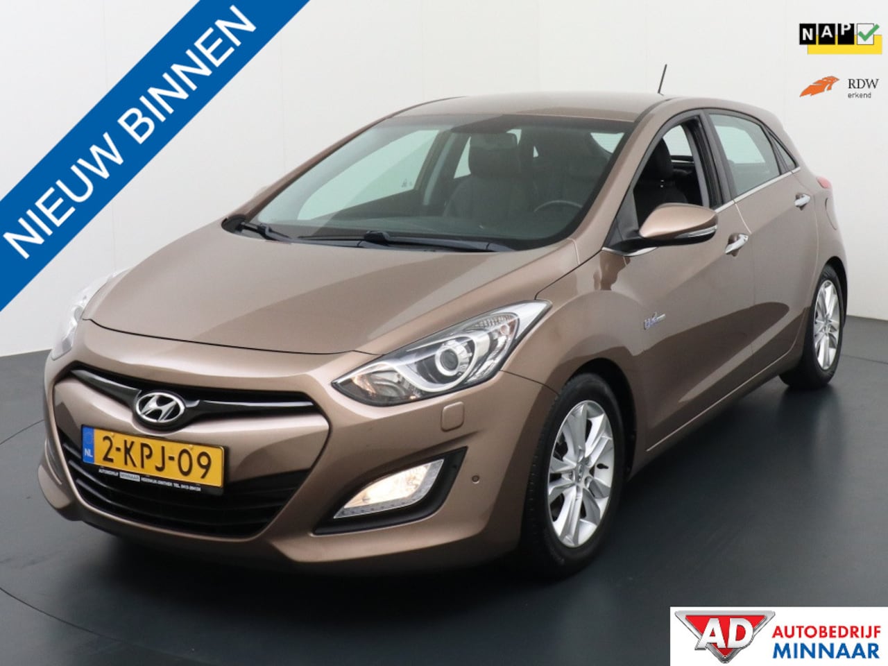 Hyundai i30 - 1.6 GDI i-Catcher leder bekleding - AutoWereld.nl