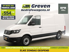 Volkswagen Crafter - 30 2.0 TDI L3H3 | BPM VRIJ | 140PK Airco Carplay Cruise Navigatie PDC 3 Persoons