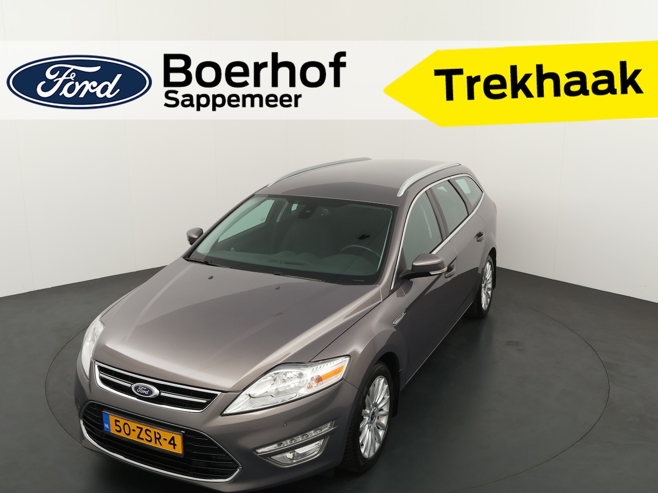 Ford Mondeo Wagon - 1.6 EcoBoost 160 pk Titanium | Trekhaak 1600 KG | All Seasonbanden | Voorruitverwarming | - AutoWereld.nl