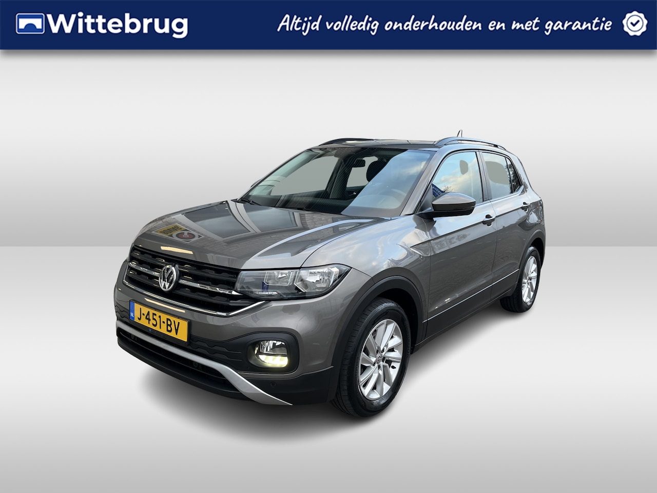 Volkswagen T-Cross - 1.0 TSI Life / PARK. SENSOREN/ APP-CONNECT/ ADAPT. CRUISE/ NAVI/ AIRCO/ DAB/ 16" LMV - AutoWereld.nl