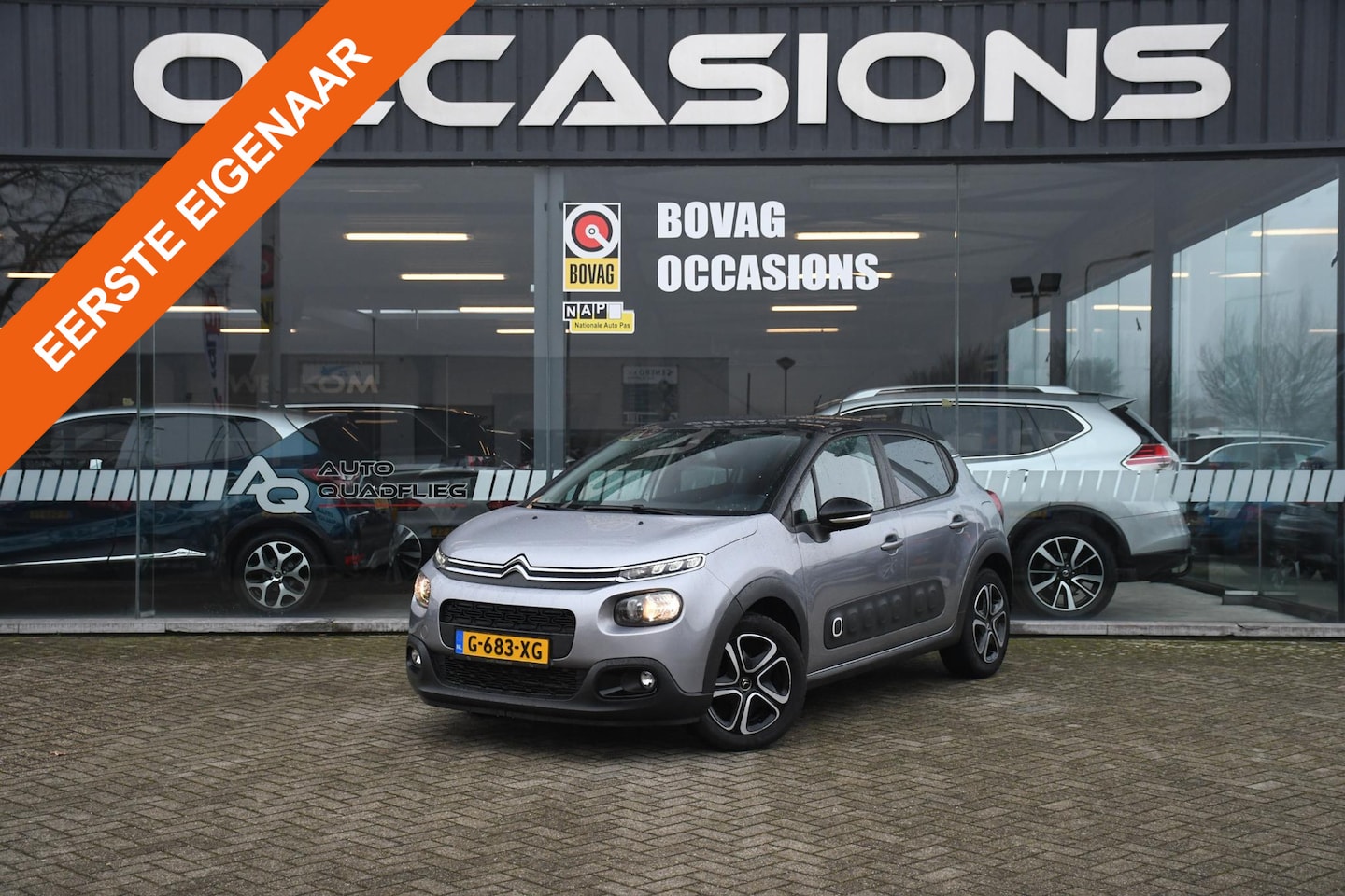 Citroën C3 - 1.2 PureTech Feel 1 EIGENAAR/CARPLAY/NAVIGATIE - AutoWereld.nl