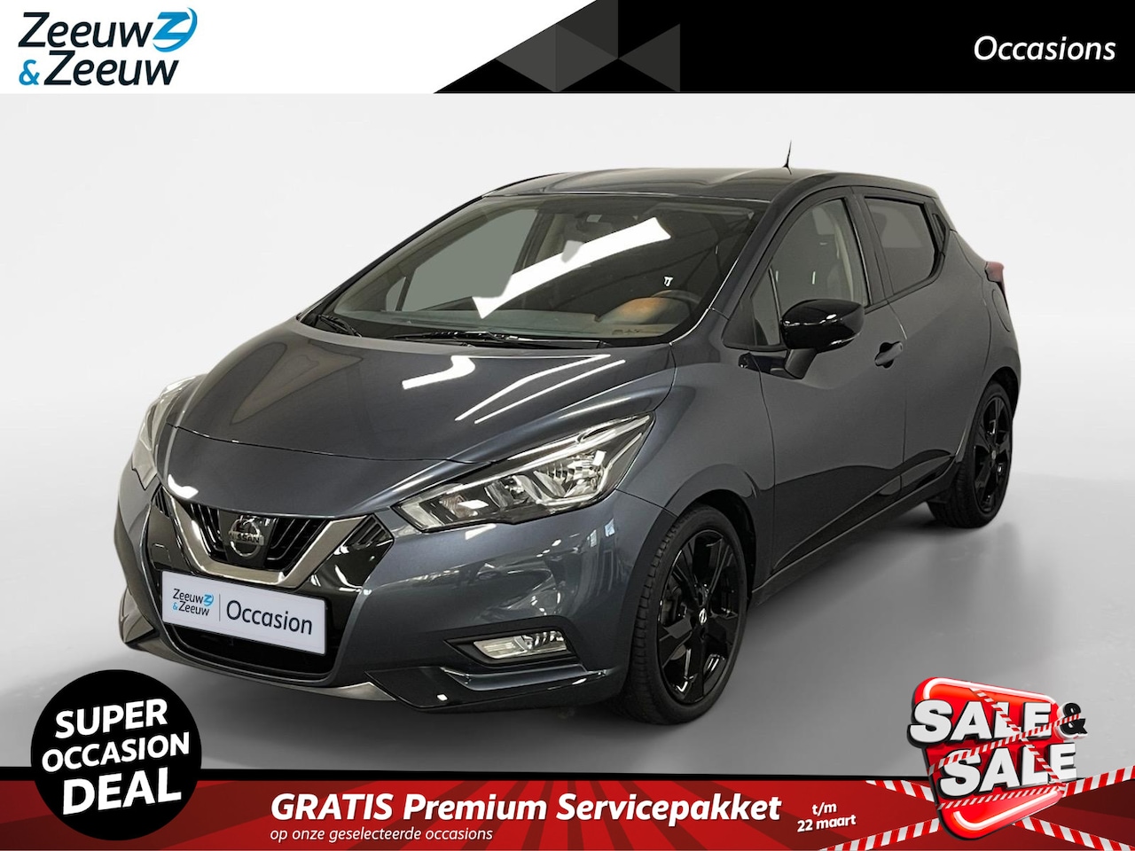 Nissan Micra - 1.0 IG-T N-Tec Navi airco cruise controle lmvelgen bluetooth weinig km zeer mooie auto dea - AutoWereld.nl