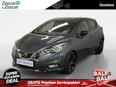 Nissan Micra - 1.0 IG-T N-Tec Navi airco cruise controle lmvelgen bluetooth weinig km zeer mooie auto dea