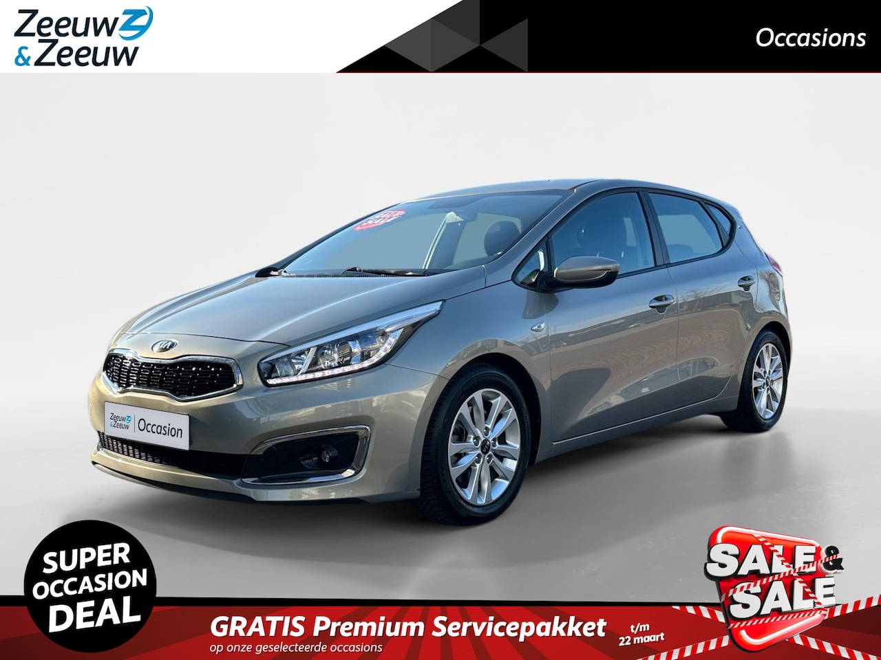 Kia Cee'd - 1.0 T-GDi First Edition Navigatie | Achteruitrijcamera | Airco | Elektrische ramen | 12 ma - AutoWereld.nl