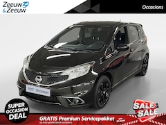 Nissan Note - 1.2 Black Edition Airco Navi cruise controle lm velgen dikste uitvoering UNIEK ORGINEEL NE