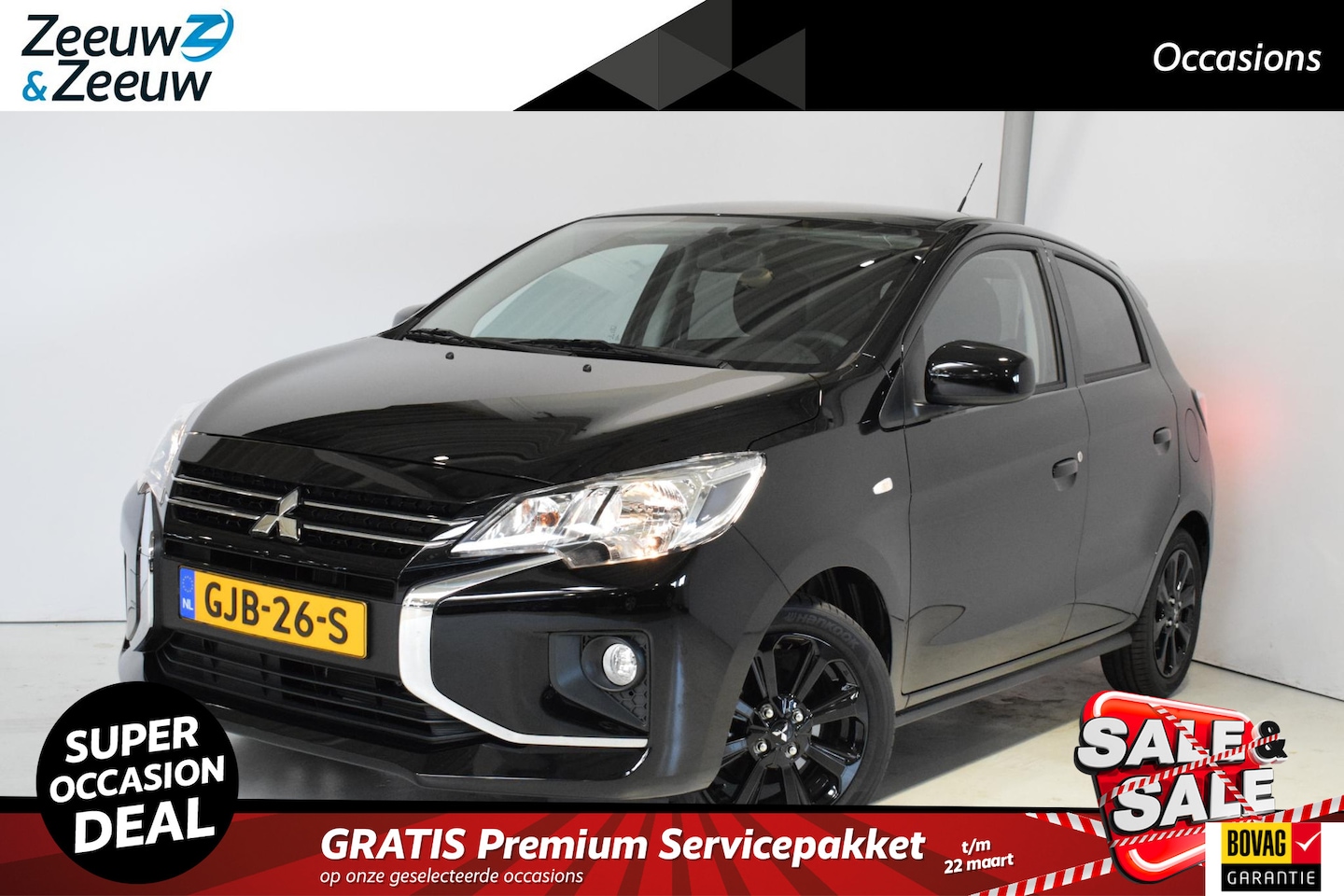 Mitsubishi Space Star - 1.2 Dynamic Black Edition | Achteruitrijcamera | Bluetooth | Cruise control |Automatische - AutoWereld.nl