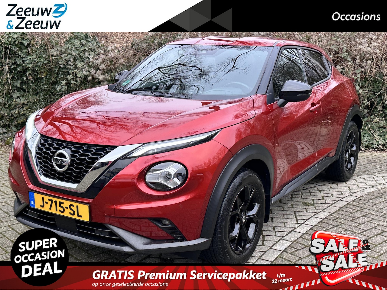 Nissan Juke - 1.0 DIG-T N-Connecta Apple Carplay/Android Auto , climate , cruise , lm velgen , tel , usb - AutoWereld.nl