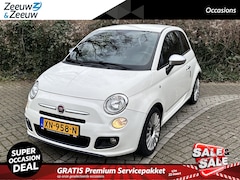 Fiat 500 - 0.9 TwinAir Turbo Airco , lm velgen , leuke sportstoelen