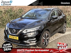 Nissan Qashqai - 1.3 DIG-T Tekna | SUPER LUXE UITVOERING | LAGE KILOMETERS | RODE REMBLOKKEN | PANO DAK | A