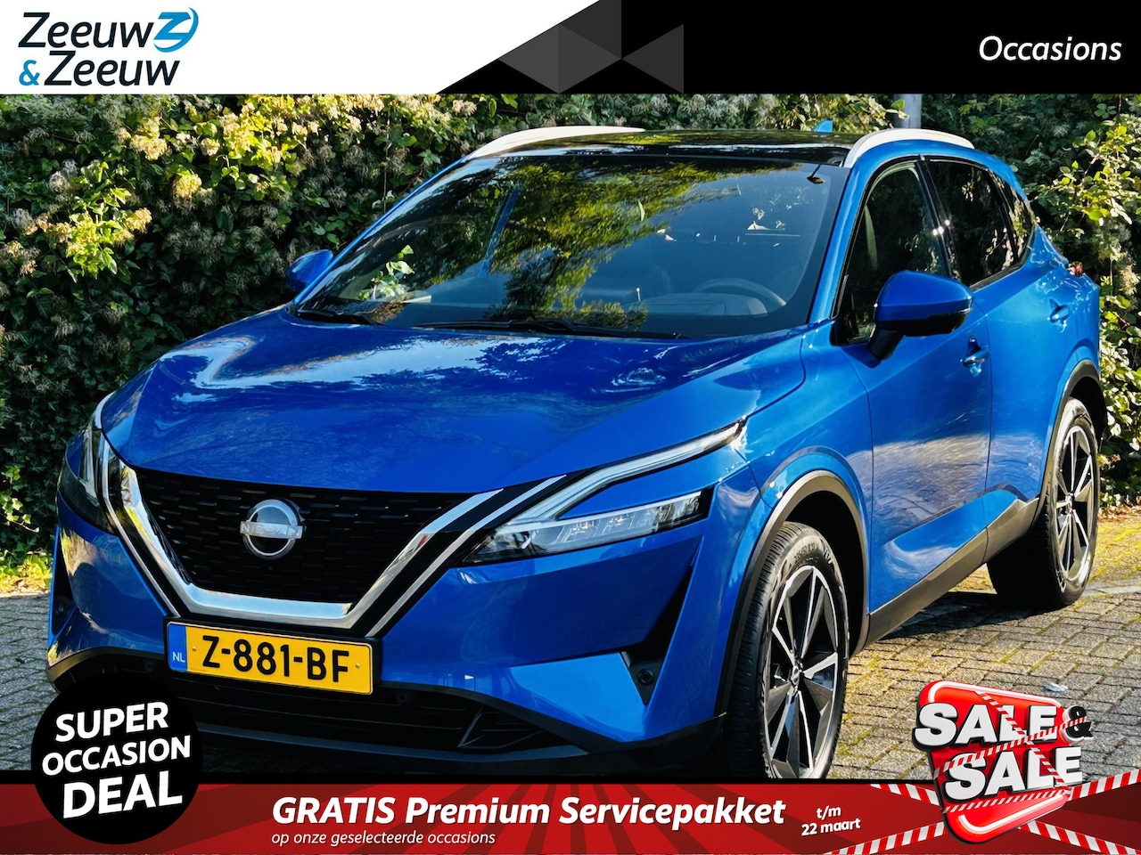 Nissan Qashqai - 1.3 MHEV Xtronic Tekna Apple Carplay/Android Auto , Design Pack , lichtmetalen velgen 19" - AutoWereld.nl