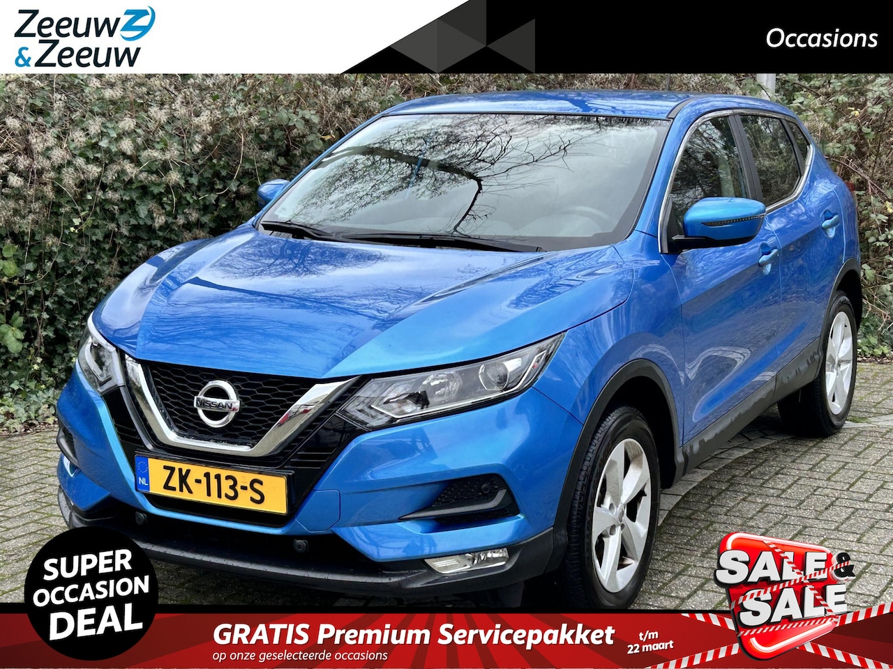 Nissan Qashqai - 1.3 DIG-T Acenta Zeer lage kilometerstand , Apple Carplay/Android Auto , climate , trekhaa - AutoWereld.nl