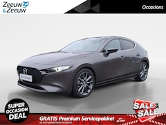 Mazda 3 - 3 2.0 e-SkyActiv-G M Hybrid 122 Luxury | DEALER ONDERHOUDEN | 360 CAMERA | NL-AUTO | LEDER