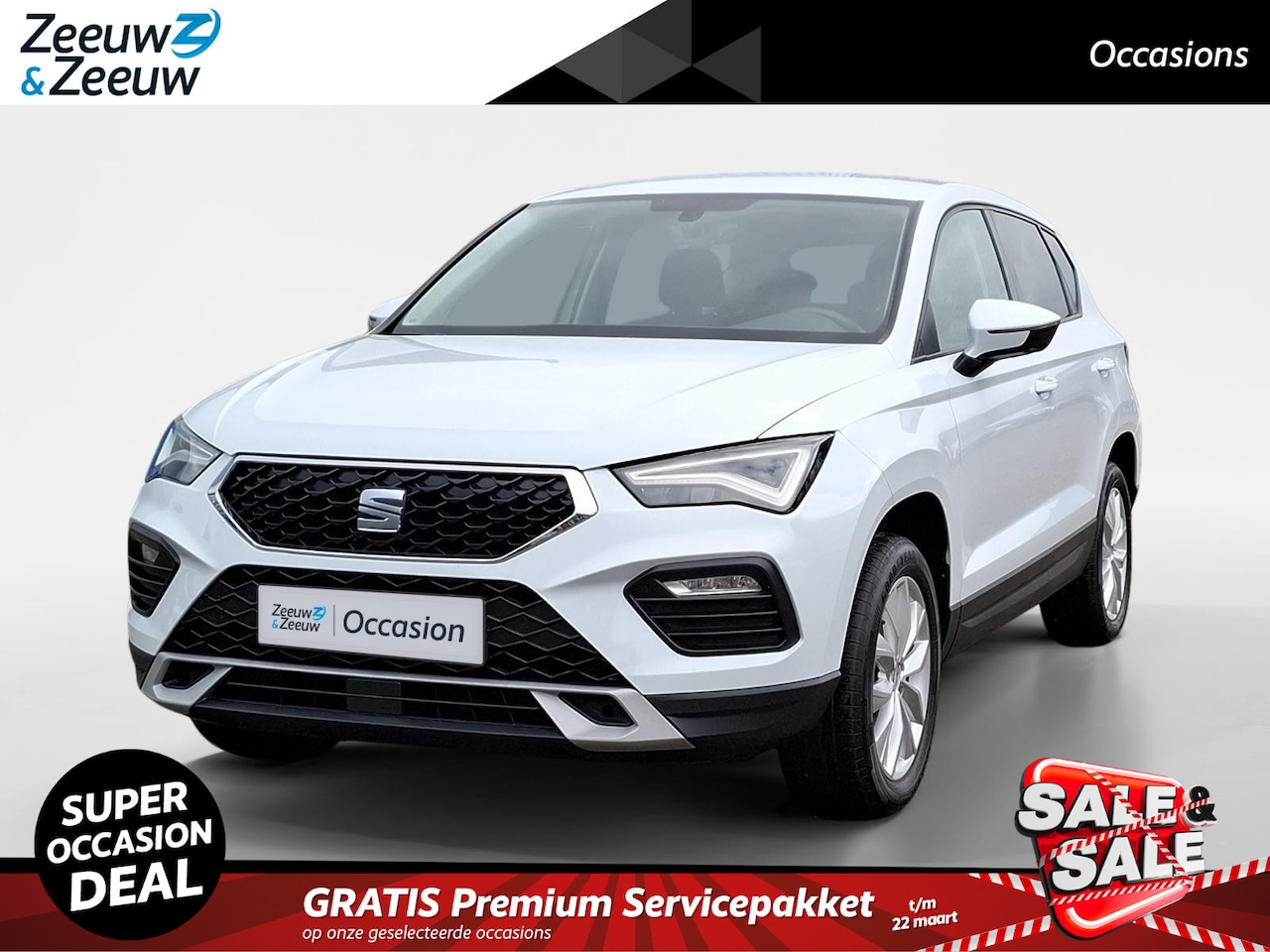 Seat Ateca - 1.5 TSI Style Business Intense | AUTOMAAT | 1 JAAR GARANTIE | CAMERA | APPLE CARPLAY/ANDRO - AutoWereld.nl