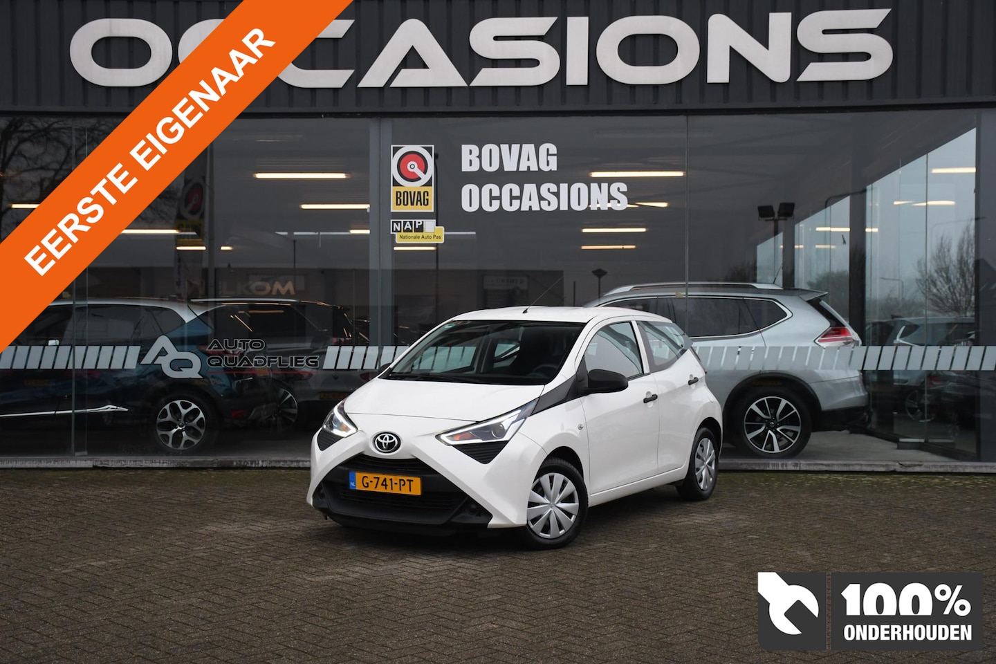 Toyota Aygo - 1.0 VVT-i x-fun 1 EIGENAAR/ HILL HOLD/ LED - AutoWereld.nl