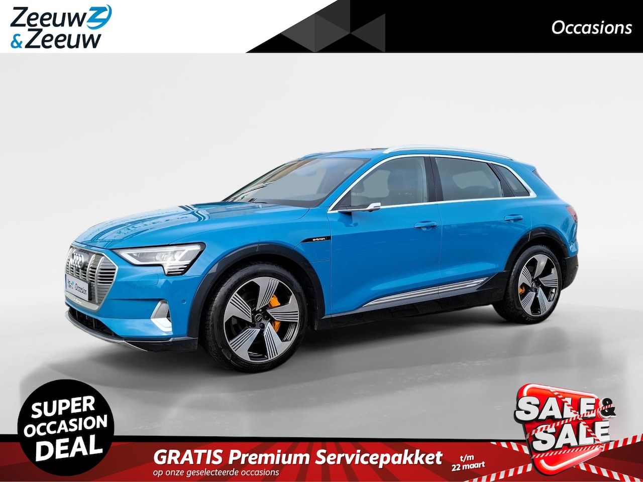 Audi e-tron - e-tron 55 quattro advanced 95 kWh | B&O | PANO | NL-AUTO | BTW-AUTO | 21" VELGEN | - AutoWereld.nl