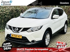 Nissan Qashqai - 1.2 Connect Edition Navi , camera , panoramadak , cruise , tel , lm velgen