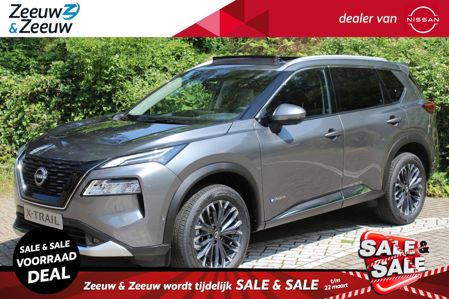 Nissan X-Trail - 1.5 e-Power Tekna | € 10000.- korting | full option | automaat | leer | stoel, stuur & voo - AutoWereld.nl